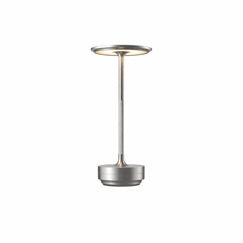 Solvane-genopladelig bordlampe