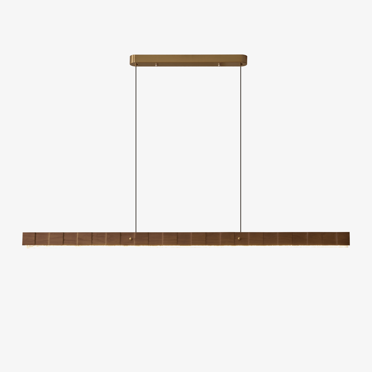 Candeeiro pendente linear Rillwood Beam