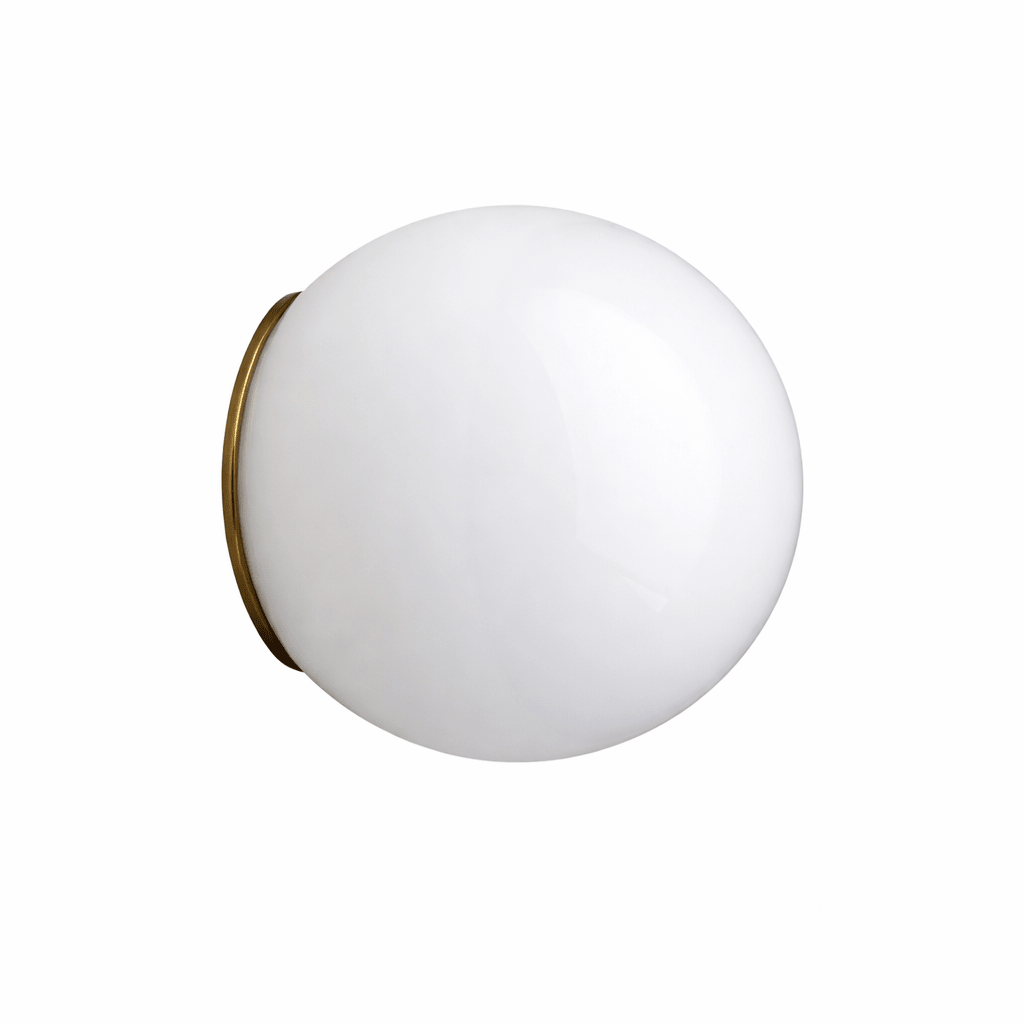 Navo mini-klotformad vägglampa i alabaster
