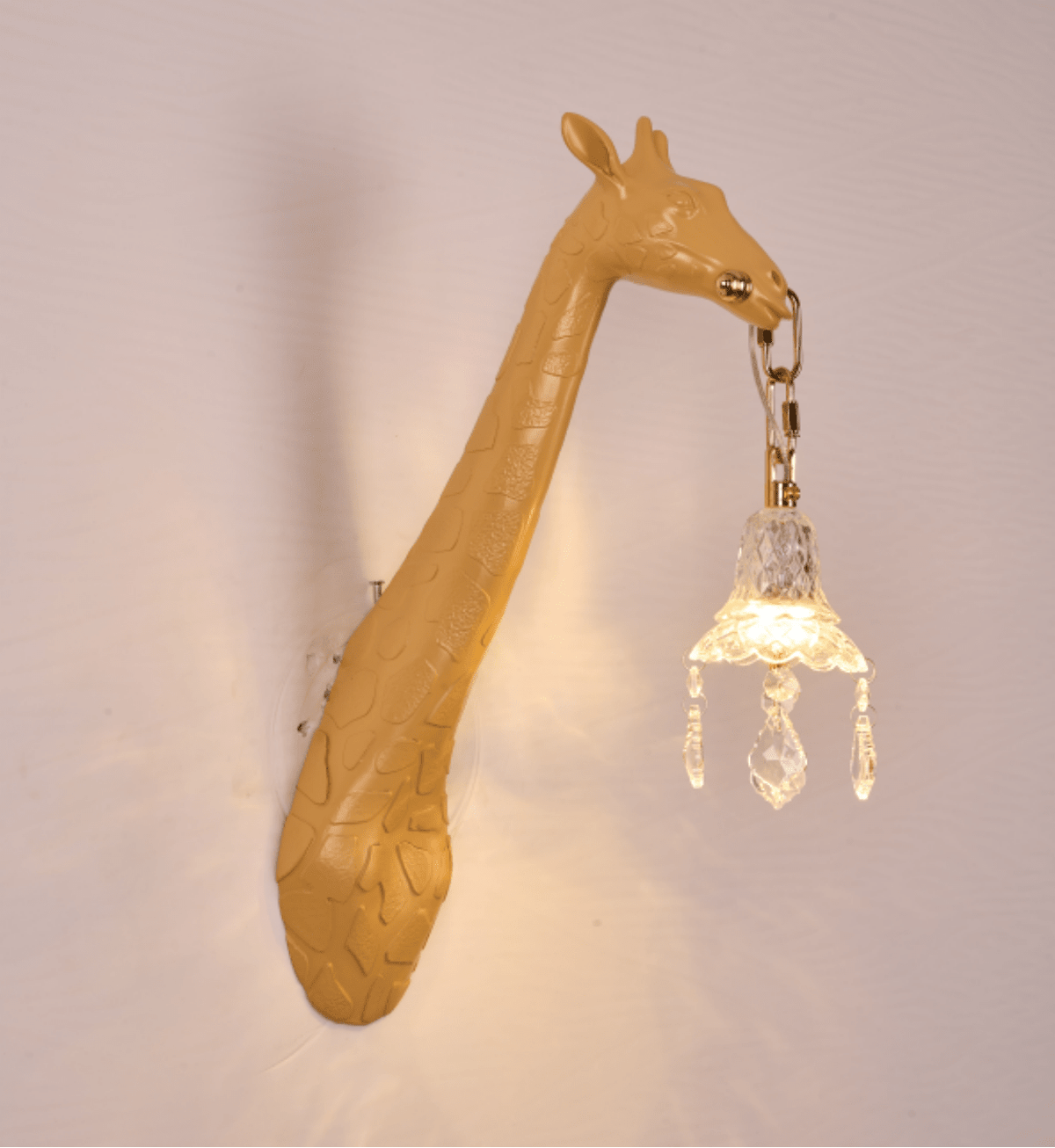 Giselle giraffkristallvägglampa