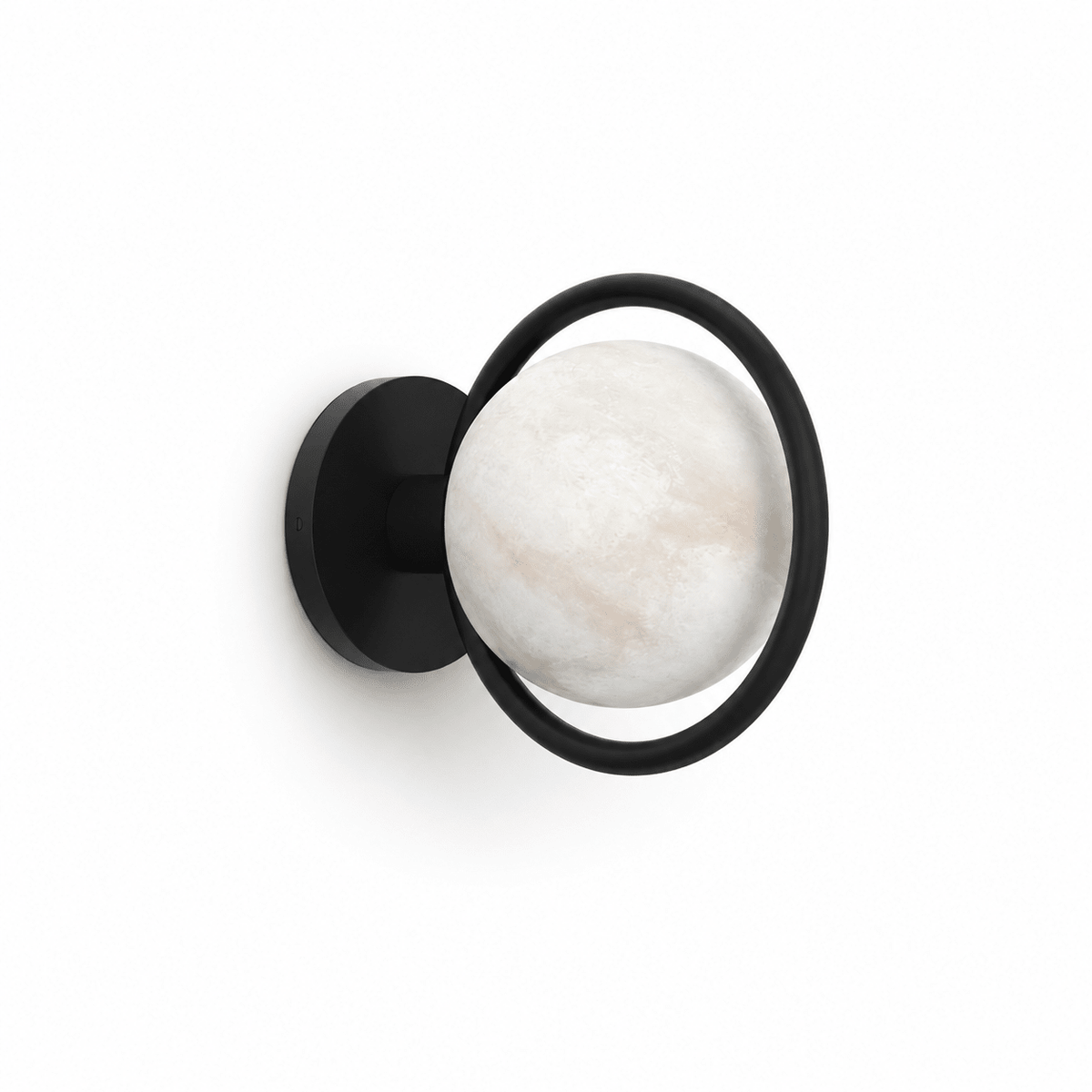 Candeeiro de parede Alberira Ring em alabastro
