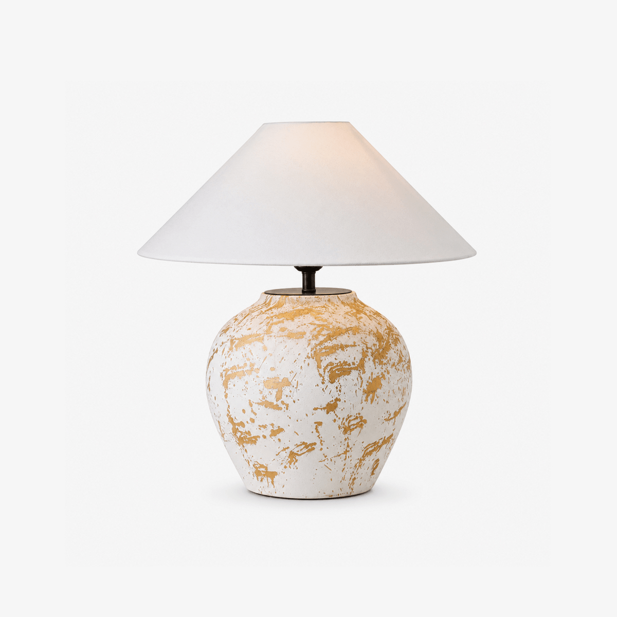 Candeeiro de mesa de cerâmica Orlienne