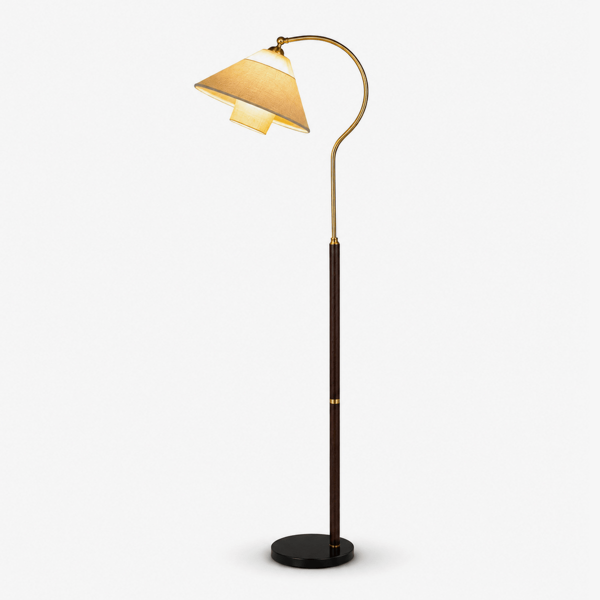 Viraalina gulvlampe med svanehals