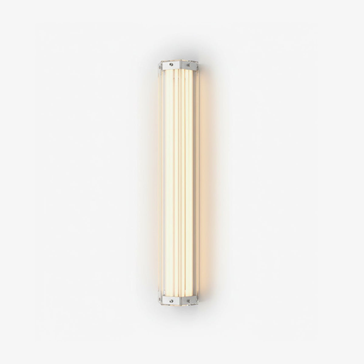 Veleella sexkantig vägglampa i glas