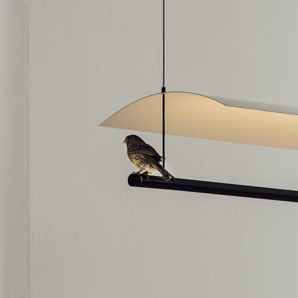 Arisha Minimalist Linear Metal Pendant Light