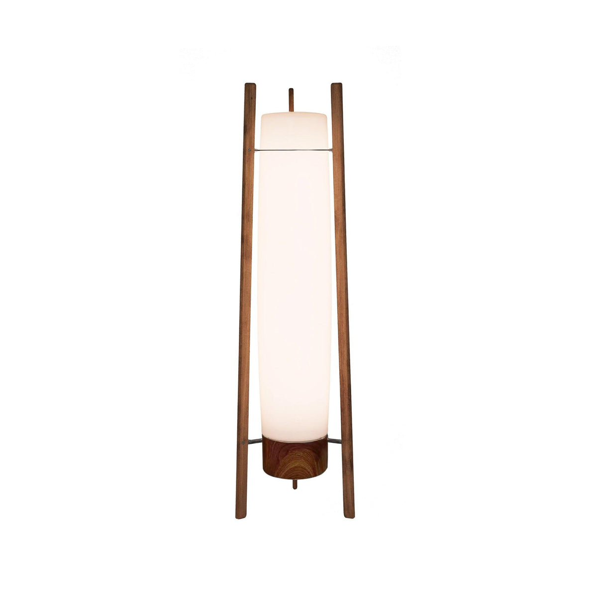 Zezoraril wabi-sabi-gulvlampe i træ