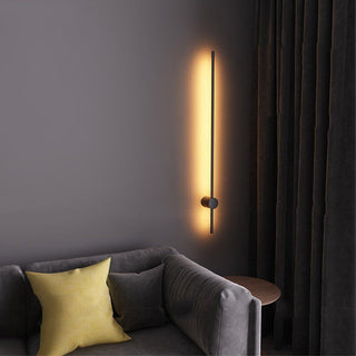 Edge Minimalistisk Roterande Linjär Vägglampa Utomhus