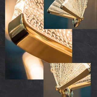 Kady Modern Design LED Art Pendellampa Kristall/Metall Sovrum/Vardagsrum