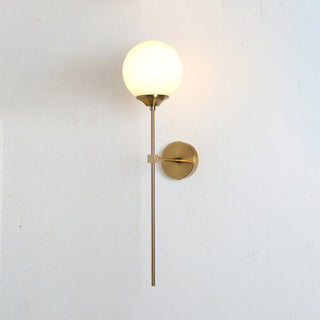 Valentina Modern Metall Glas LED Vägglampa Vardagsrum Sovrum