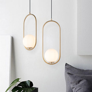 Valentina Modern Globe LED Pendellampor Guld Svart Badrum Vardagsrum