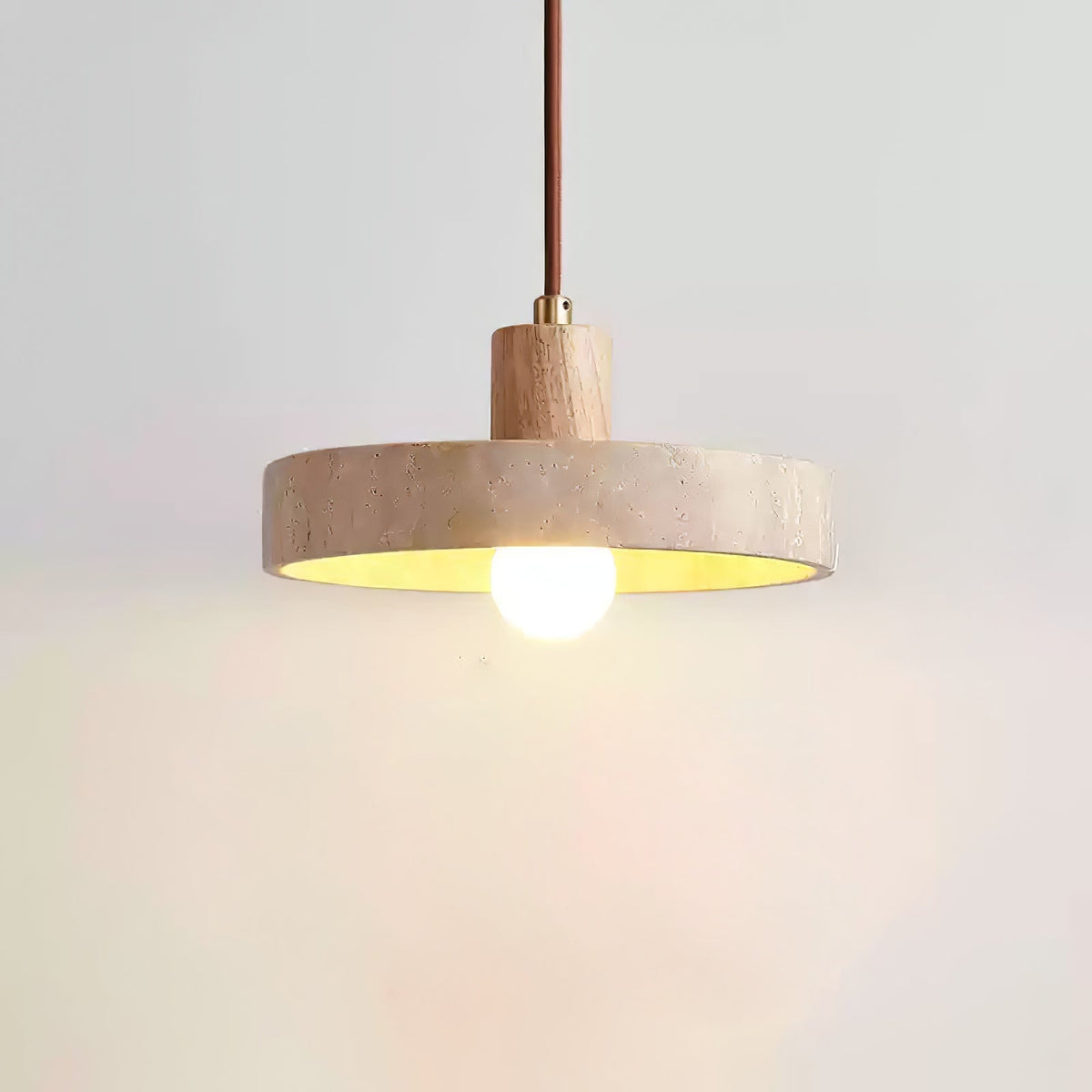 Evvynor Travertine Pendant Light