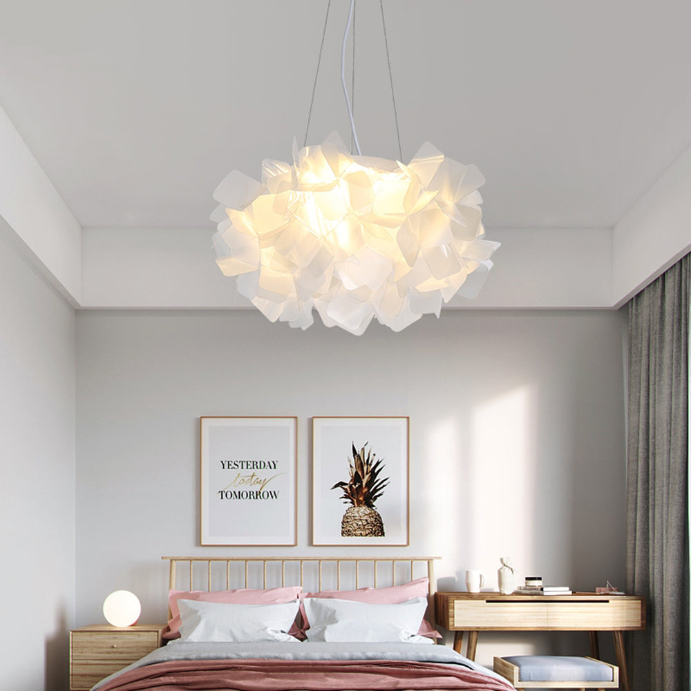 Arisha blomsterpendellampe, 6 farver