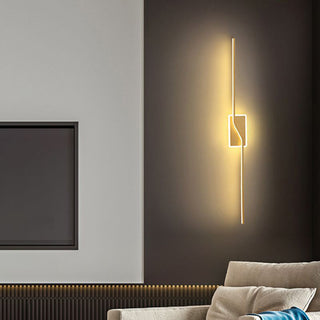 Leigh Design Linjär LED Vägglampa Metall/Silikagel Guld Badrum/Vardagsrum/Sovrum