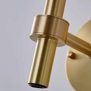 Meza Modern Vägglampa Med Dubbla Huvuden 4 Färger Mässing Glas Vardagsrum/Sovrum/Kök