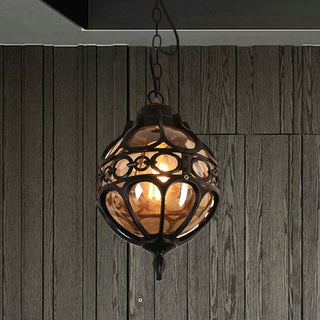 Alessio Vintage Boll Metall LED Pendellampa Vardagsrum Sovrum