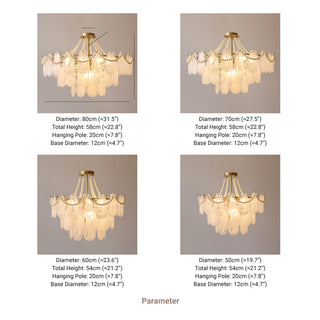 Kirsten Elegant LED Ljuskronor Vit Pärla/Glas/Metall Sovrum/Matsal/Vardagsrum