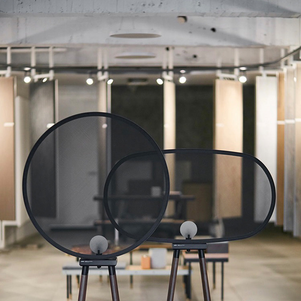 Cooley minimalistisk gulvlampe med moderne design, metal og træ