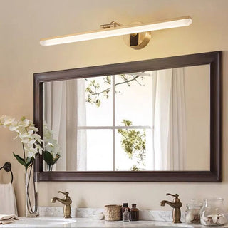 Leigh Snygga Lång Minimalistisk LED Vägglampa Metall Svart/Guld Sovrum/Vardagsrum/Badrum