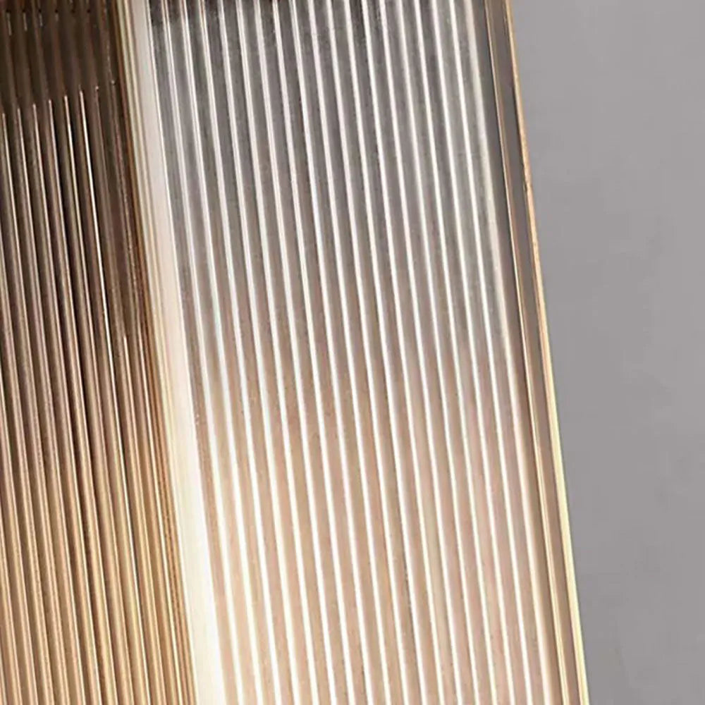 Ray-moderni suorakulmainen metallinen ulkoseinävalaisin, musta