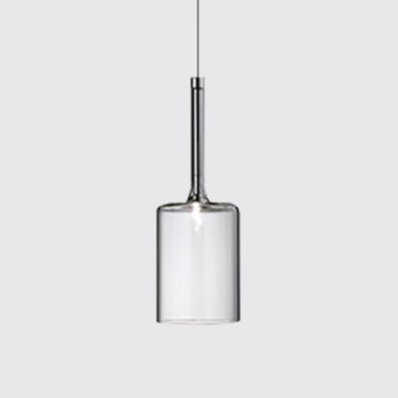 Valentina minimalistisk moderne LED-pendellampe i glas, 3 stilarter