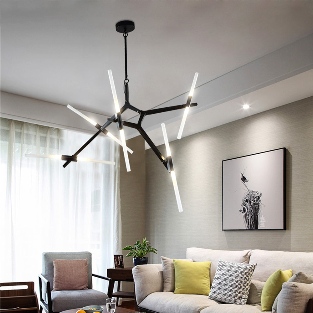 Arisha modern roterbar pendellampa, 2 färger