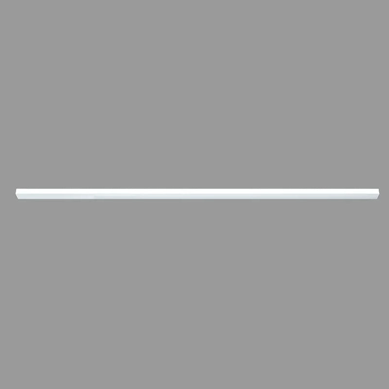 Line modern svävande lampa i aluminium
