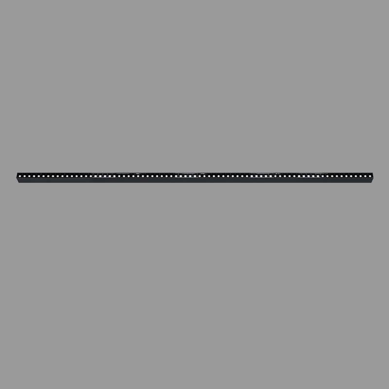 Line modern svävande lampa i aluminium