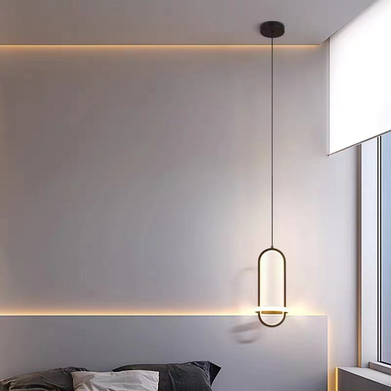 Arisha Modern Minimalist LED Ring Pendant Light Bedsides