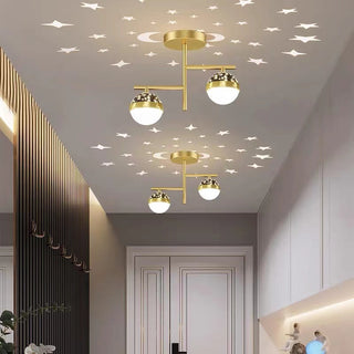 Madina Modern Stjärnklar LED Taklampa Korridor Sovrum Hall