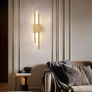 Alana Modern LED Vägglampa Metall/Marmor Svart/Guld/Grön Vardagsrum/Sovrum