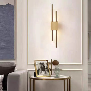 Alana Modern LED Vägglampa Metall/Marmor Svart/Guld/Grön Vardagsrum/Sovrum