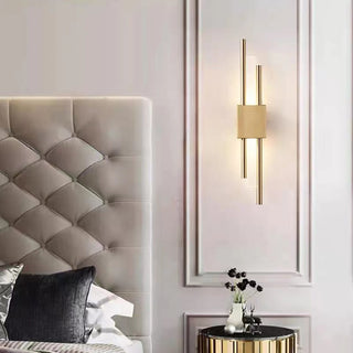 Alana Modern LED Vägglampa Metall/Marmor Svart/Guld/Grön Vardagsrum/Sovrum