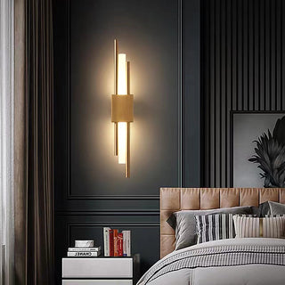 Alana Modern LED Vägglampa Metall/Marmor Svart/Guld/Grön Vardagsrum/Sovrum