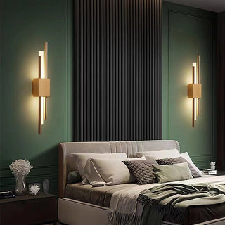 Alana Modern LED Vägglampa Metall/Marmor Svart/Guld/Grön Vardagsrum/Sovrum