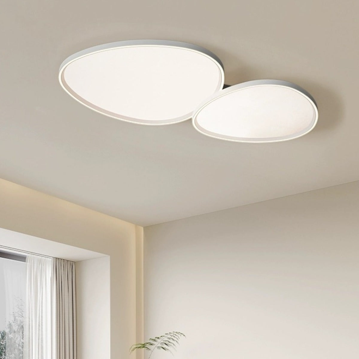 Arisha moderne enkel loftslampe til soveværelse og stue