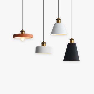 Morandi Färgglad Art Deco Metall/Harts Pendellampor, Sovrum