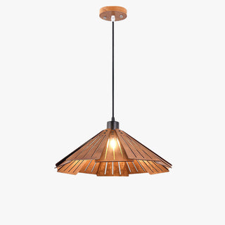 Samuels Pendellampa Metall/Trä Retro LED Design Sovrum