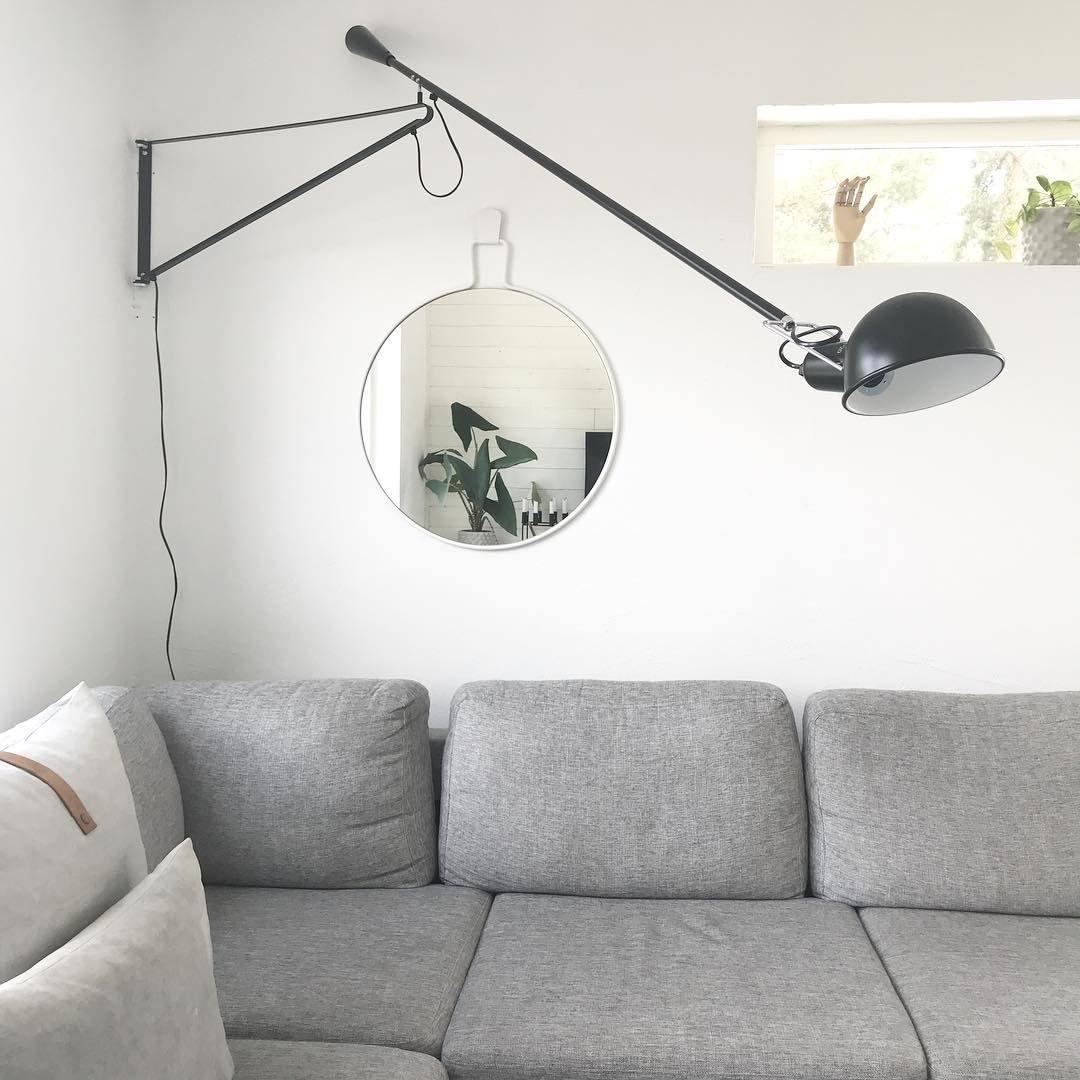Candeeiro de parede moderno minimalista com braço longo Cid