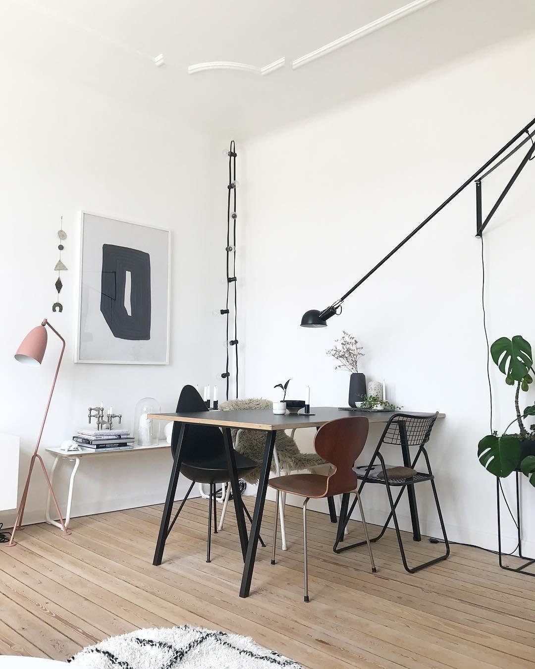 Candeeiro de parede moderno minimalista com braço longo Cid