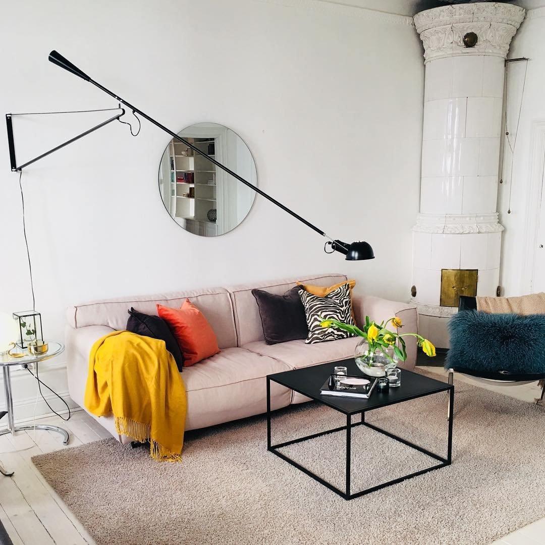 Candeeiro de parede moderno minimalista com braço longo Cid