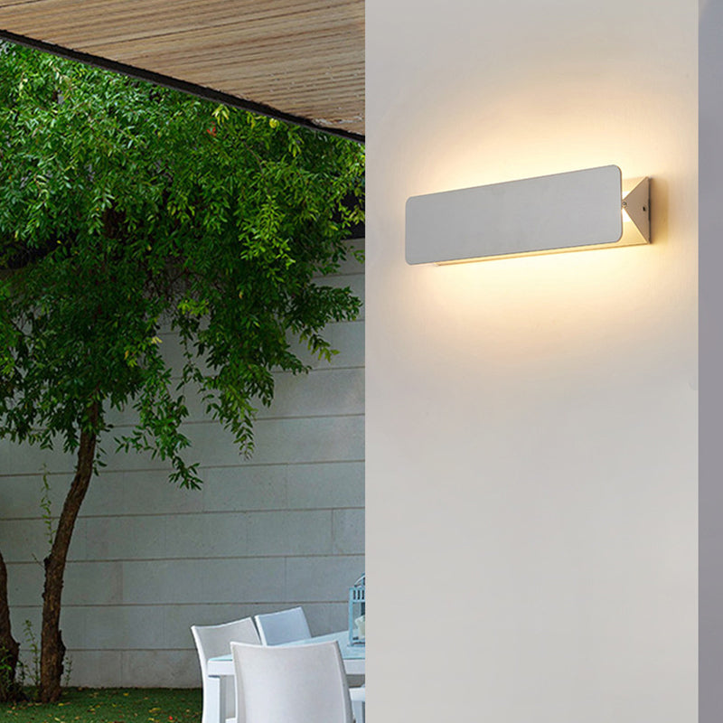 Arisha LED-vägglampa i metall för inomhusbruk, vridbar, vit