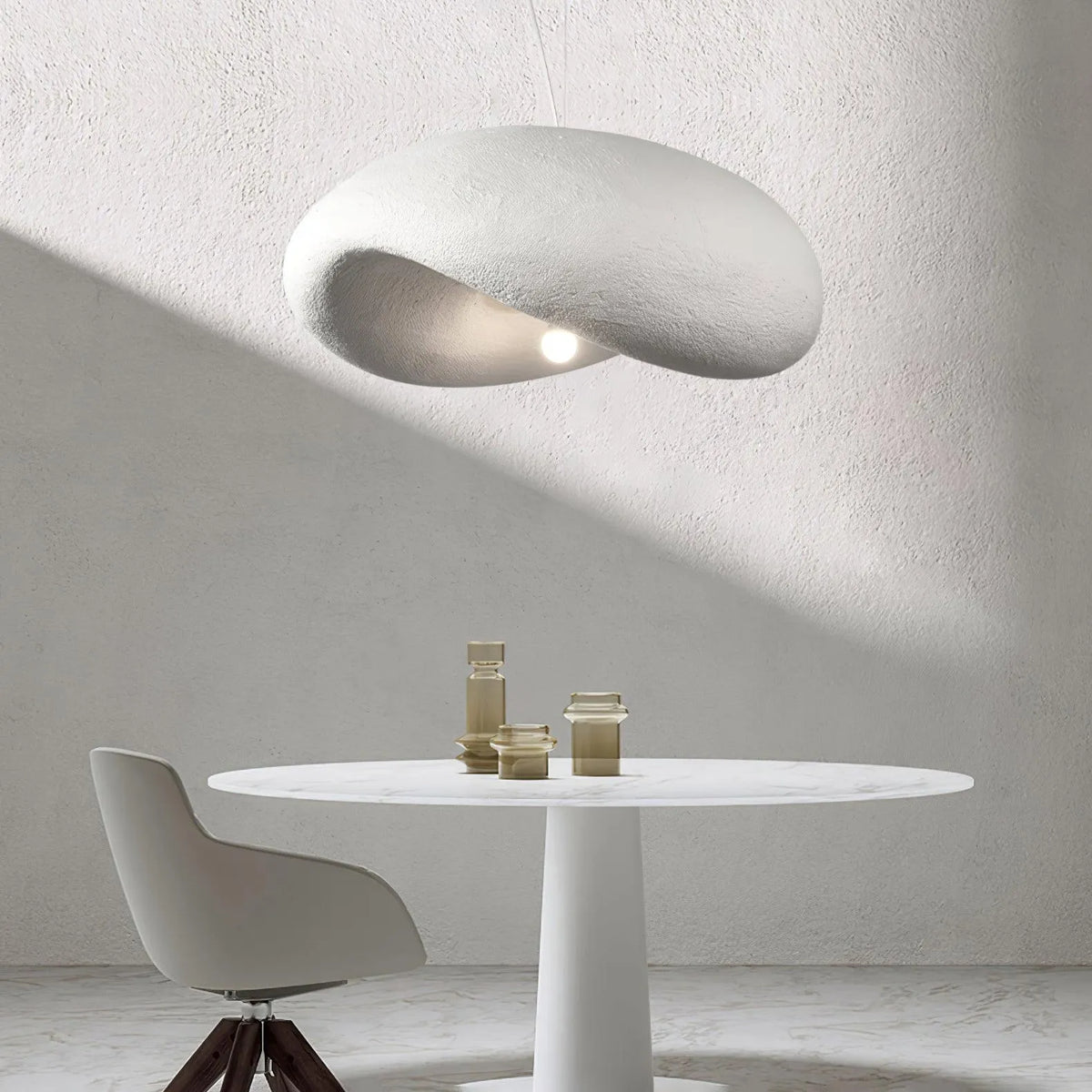 Cosmo Modern Cloud-shape Wabi Sabi Style Pendant Light