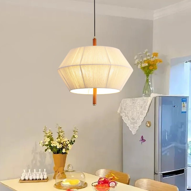 Serivia geometrisk taklampa i linne