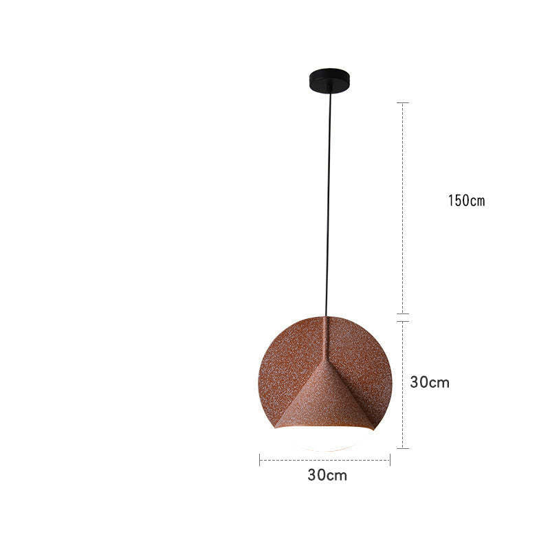 Arisha nútímalegur hengilampi með litríkum skermi