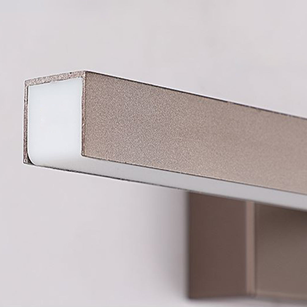 Arisha LED-væglampe til toiletbord med drejeligt spejlfront, metal, badeværelse