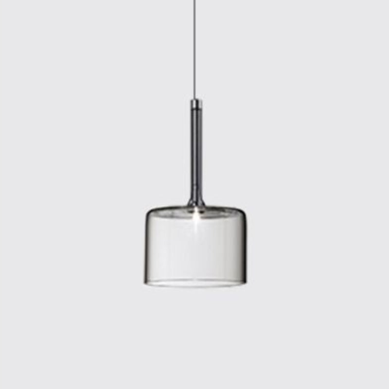 Valentina minimalistisk moderne LED-pendellampe i glas, 3 stilarter
