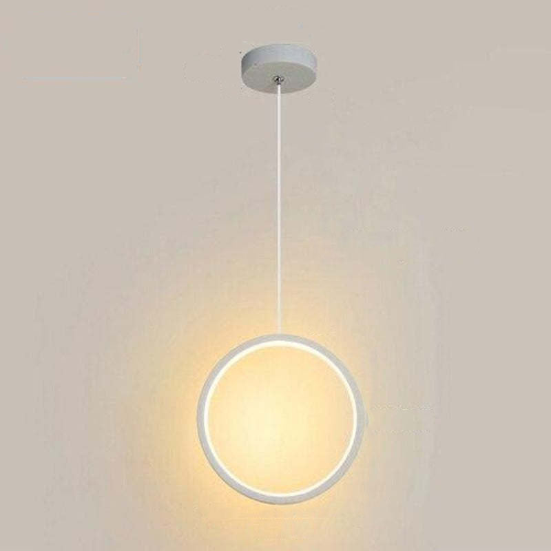 Kori modern svart/vit LED-pendellampa för vardagsrum