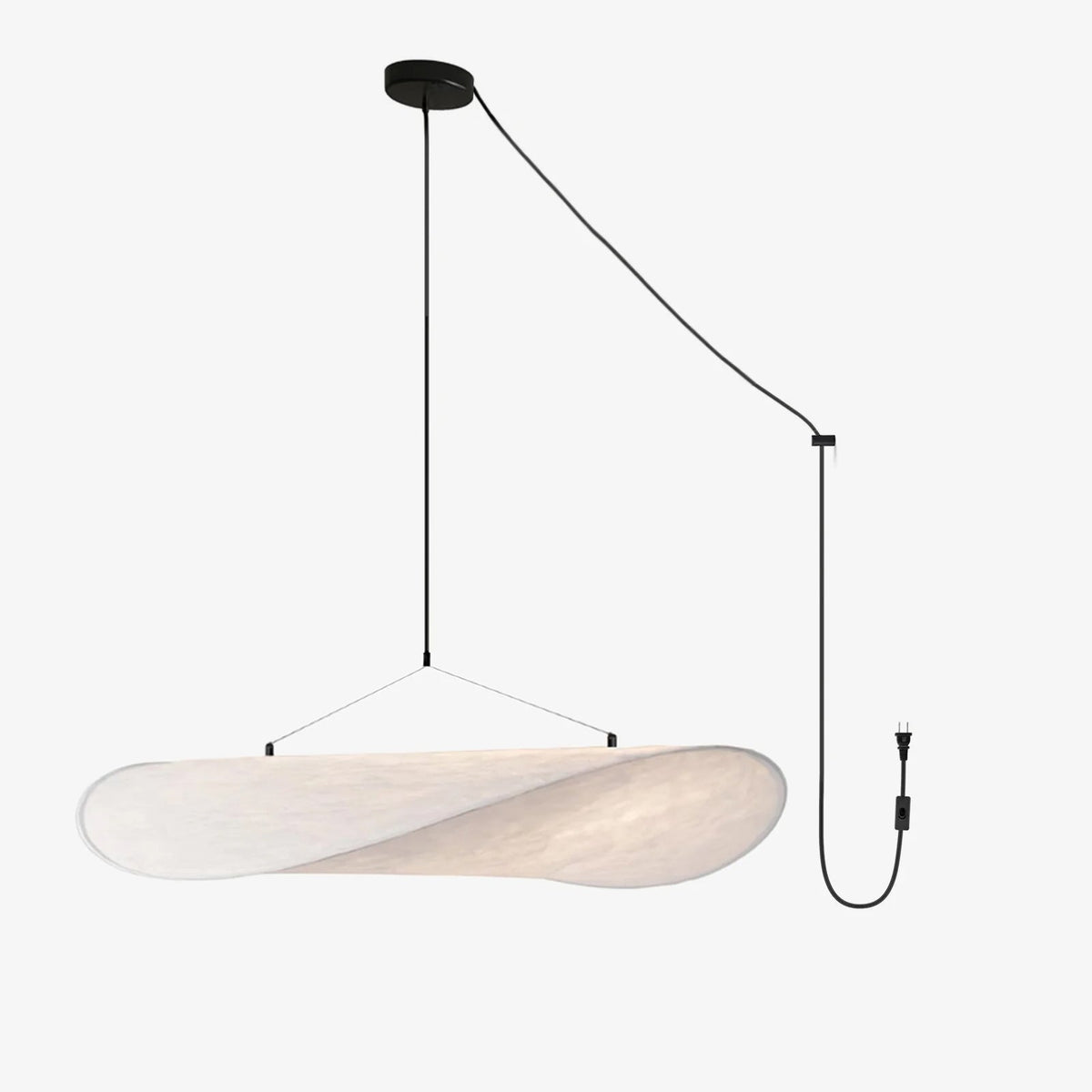 Twist-pendel Moderne swag-lampe