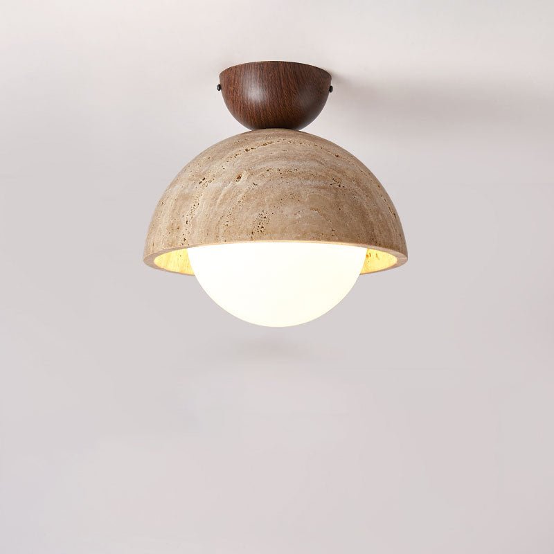 Serireon Travertine Ceiling Light