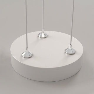 Bella Konst Deco Blomma Form Metall Pendellampor, Vit, Köksö/Vardagsrum/Matsal/Sovrum
